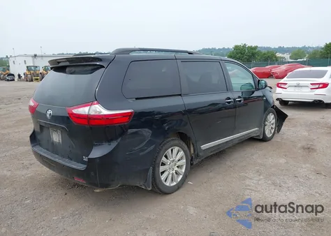 2017 Toyota Sienna Xle Premium 7 Passenger from USA, damaged, VIN 5TDDZ3DCXHS168606